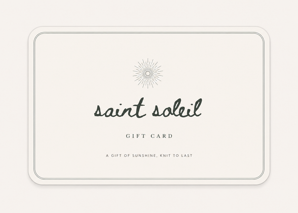 Saint Soleil Gift Card