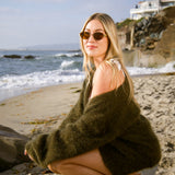 Antibes Olive Cardigan – Pre-Order