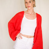 Ibiza Red Cardigan