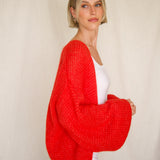 Ibiza Red Cardigan