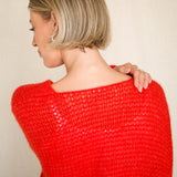 Ibiza Red Cardigan