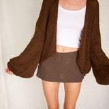 Ibiza Espresso Cardigan
